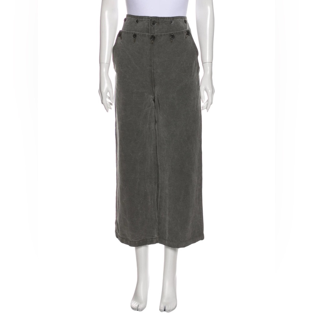 Caron Callahan Hans wide leg sailor pants Small